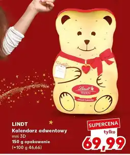 Kaufland Kalendarz adwentowy Lindt Teddy miś 150 g oferta
