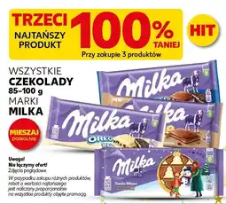 Kaufland Czekolady Milka 85-100 g trzeci -100% taniej oferta