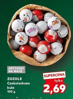 Kaufland Czekoladowe kule 100 g Zozole oferta