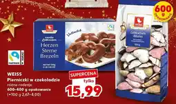 Kaufland Pierniczki w czekoladzie różne rodzaje WEISS oferta