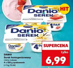 Kaufland Serek homogenizowany Danio różne rodzaje Danone oferta