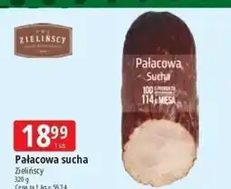 E.Leclerc Kiełbasa pałacowa sucha Zielińscy oferta