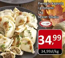 Market Point Pierogi z kapustą i grzybami 1kg Sekret Smaku oferta