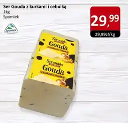 Market Point Ser Gouda z kurkami i cebulką Spomlek oferta