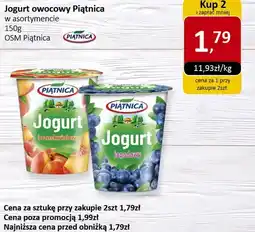 Market Point Jogurt owocowy Piątnica w asortymencie OSM Piątnica oferta