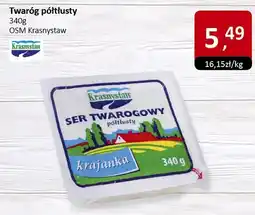 Market Point Ser twarogowy półtłusty Krasianka OSM Krasnystaw oferta