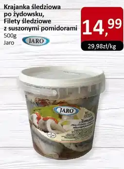 Market Point Krajanka śledziowa po żydowsku, Filety śledziowe z suszonymi pomidorami Jaro oferta