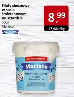 Market Point Filety śledziowe w sosie śmietanowym, musztardzie Marisco oferta