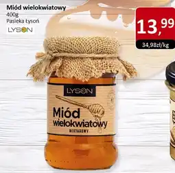 Market Point Miód wielokwiatowy 400g Pasieka Łysoń oferta