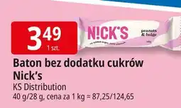 E.Leclerc Baton peanuts n' fudge N!Ck's oferta