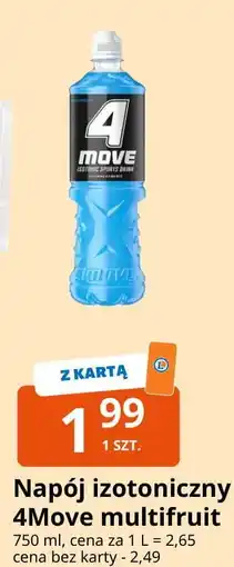 E.Leclerc Napój multifruit 4Move oferta