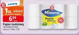 E.Leclerc Papier toaletowy biały Wiodąca Marka Mimosa oferta