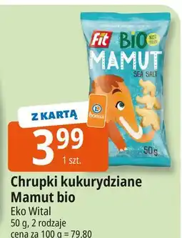 E.Leclerc Chrupki kukurydziane sea salt Mamut oferta