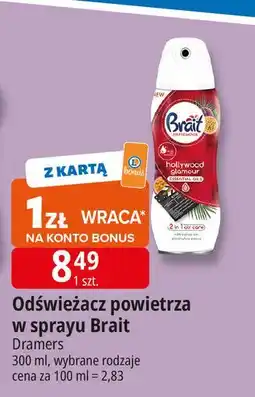 E.Leclerc Odświeżacz powietrza hollywood glamour Brait oferta