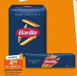 E.Leclerc Makaron spaghetti no 5 Barilla oferta
