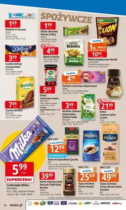E.Leclerc Czekolada oreo Milka oferta