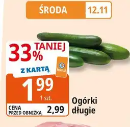 E.Leclerc Ogórek długi oferta