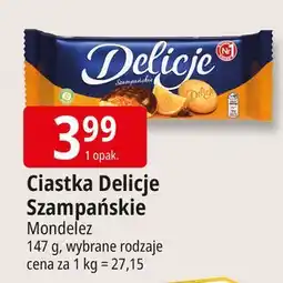E.Leclerc Ciastka z galaretką pomarańczową Delicje Szampańskie oferta