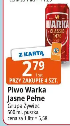 E.Leclerc Piwo Warka oferta