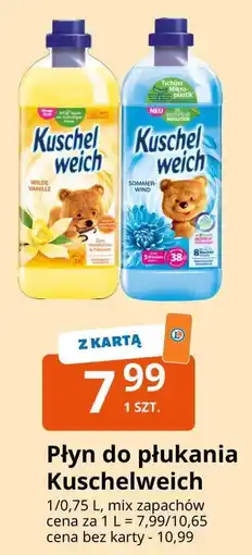 E.Leclerc Płyn do płukania niebieski Kuschelweich oferta