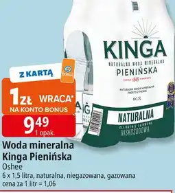 E.Leclerc Woda naturalna Kinga Pienińska oferta