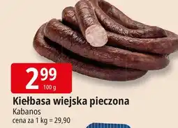 E.Leclerc Kiełbasa wiejska pieczona Kabanos oferta