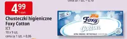 E.Leclerc Chusteczki higieniczne Foxy Cotton oferta