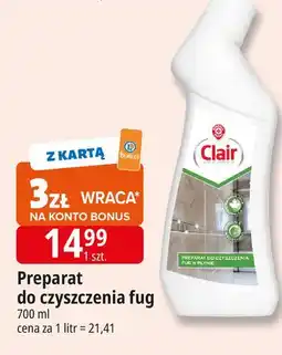 E.Leclerc Preparat do czyszczenia fug Wiodąca Marka Clair oferta