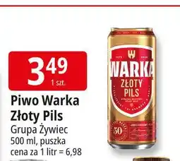 E.Leclerc Piwo Warka Złoty Pils oferta