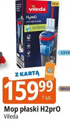 E.Leclerc Mop płaski h2pro Vileda oferta