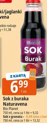 E.Leclerc Sok z granatu Naturavena oferta
