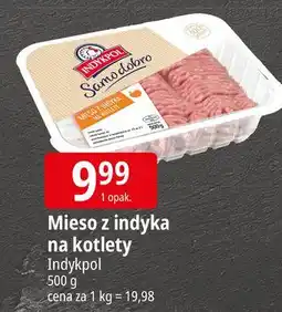 E.Leclerc Mięso mielone z indyka na kotlety Indykpol Samo Dobro oferta