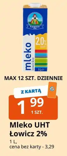 E.Leclerc Mleko 2 % Łowicz 1906 Łowickie oferta
