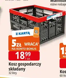 E.Leclerc Kosz gospodarczy składany poj. 32 l oferta