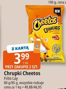 E.Leclerc Chrupki cheese & ketchup Cheetos Crunchos oferta