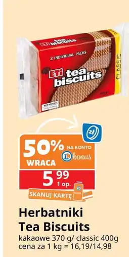 E.Leclerc Herbatniki Eti Tea Biscuits oferta