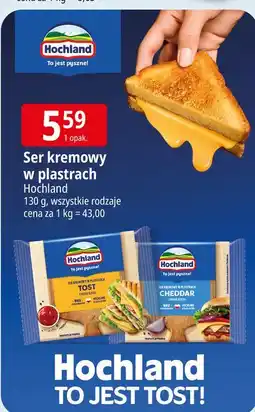 E.Leclerc Ser topiony cheddar Hochland oferta