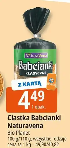 E.Leclerc Ciastka babcianki klasyczne Naturavena oferta