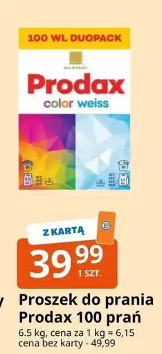 E.Leclerc Proszek do prania color Prodax oferta