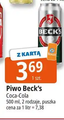 E.Leclerc Piwo Beck's Green Lemon oferta