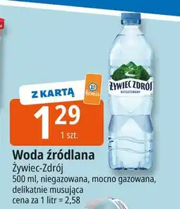 E.Leclerc Woda delikatnie musująca Żywiec Zdrój oferta