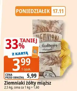 E.Leclerc Ziemniaki z żółtym miąższem oferta