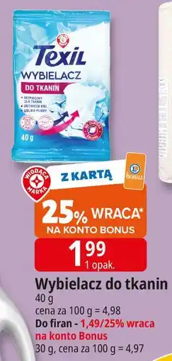 E.Leclerc Wybielacz do firan Wiodąca Marka Texil oferta