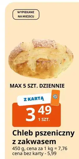 E.Leclerc Chleb pszeniczny z zakwasem oferta