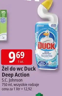 E.Leclerc Żel do wc marine Duck Deep Action Gel oferta