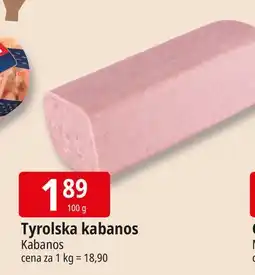 E.Leclerc Szynka tyrolska Kabanos oferta