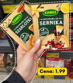 Kaufland Przyprawa do ciast Kamis do sernika oferta