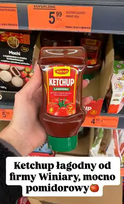 Biedronka Ketchup łagodny Winiary oferta