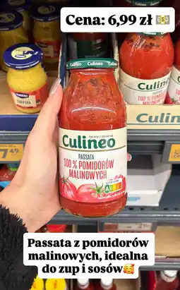 Biedronka Passata z pomidorów malinowych Culineo oferta