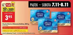 Biedronka Masło Ekstra Mleczna Dolina 200 g oferta